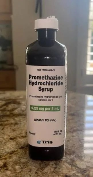 Yellow Tris Lean Syrup with codeine (16oz)