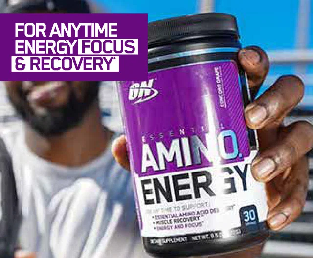 ON Optimum Nutrition Amino Energy - Pre-workout energy powder with green tea, BCAA, amino acids, green coffee extract, keto diet friendly - 30-60 servings