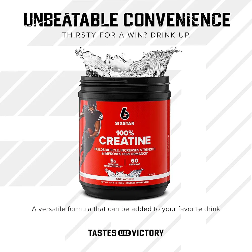Sixstar 100% CREATINE MONOHYDRATE 60 Servings